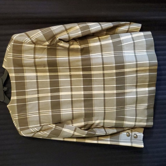 Jacqueline Ferrar Double Breasted Tartan Plaid Blazer Size - Picture 2 of 4